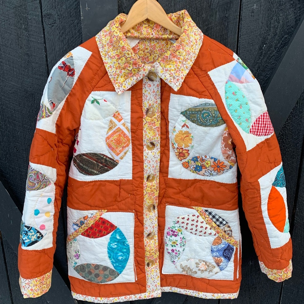 Handmade quilt coat